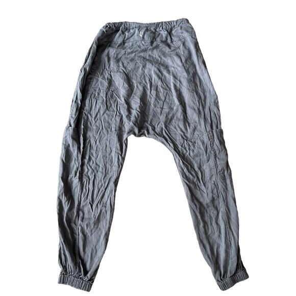 Free People Movement Rise To The Sun Harem Pants Gray Drawstring Size XS - Picture 4 of 6